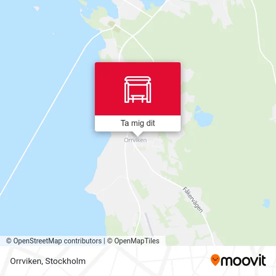 Orrviken karta