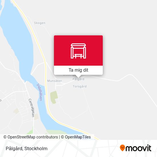 Pålgård karta