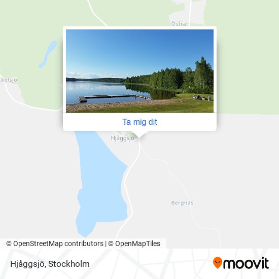 Hjåggsjö karta