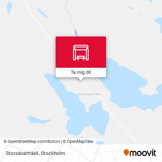 Storsävarträsk karta