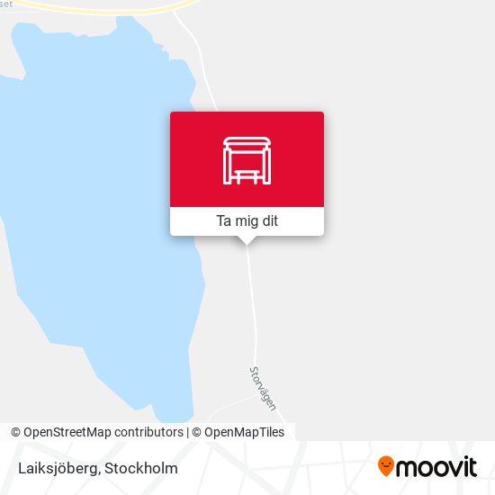 Laiksjöberg karta