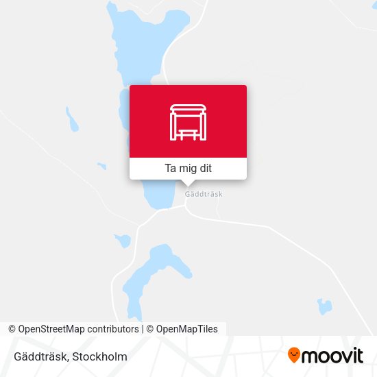 Gäddträsk karta
