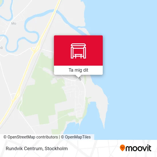 Rundvik Centrum karta