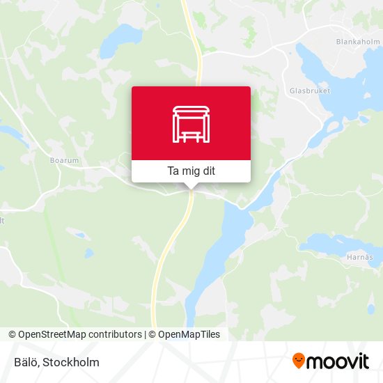 Bälö karta