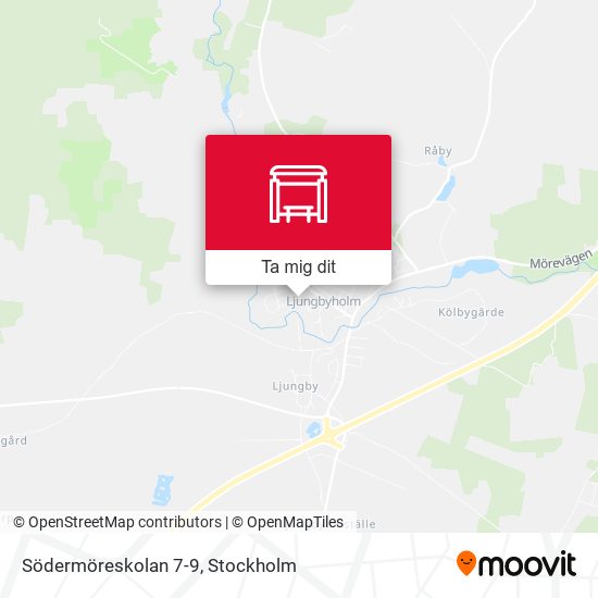 Södermöreskolan 7-9 karta