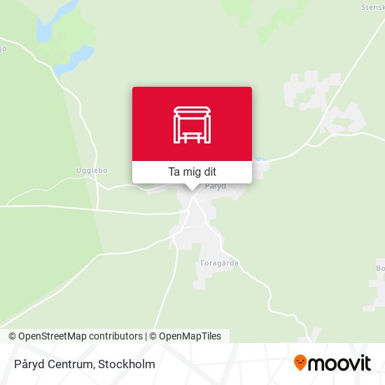 Påryd Centrum karta