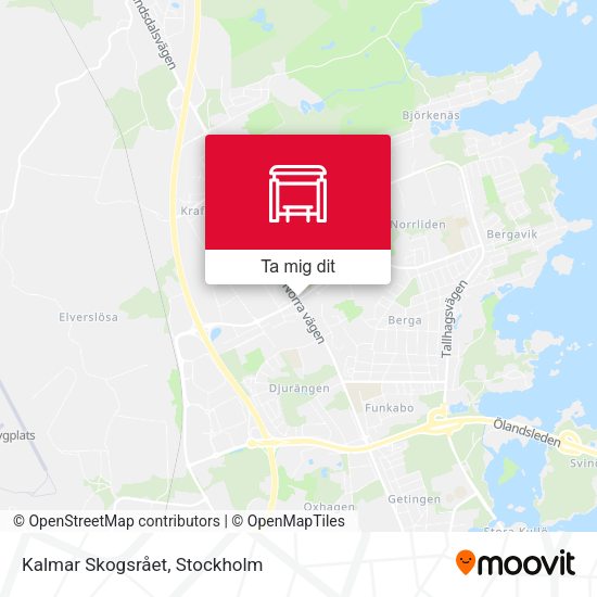 Kalmar Skogsrået karta