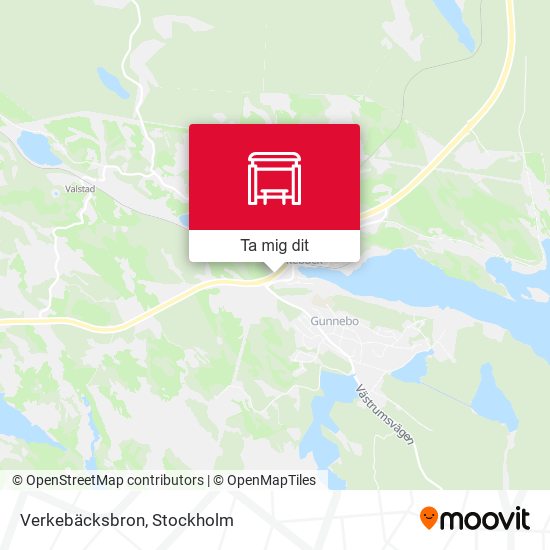 Verkebäcksbron karta