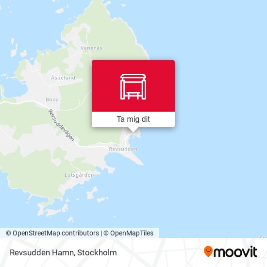 Revsudden Hamn karta