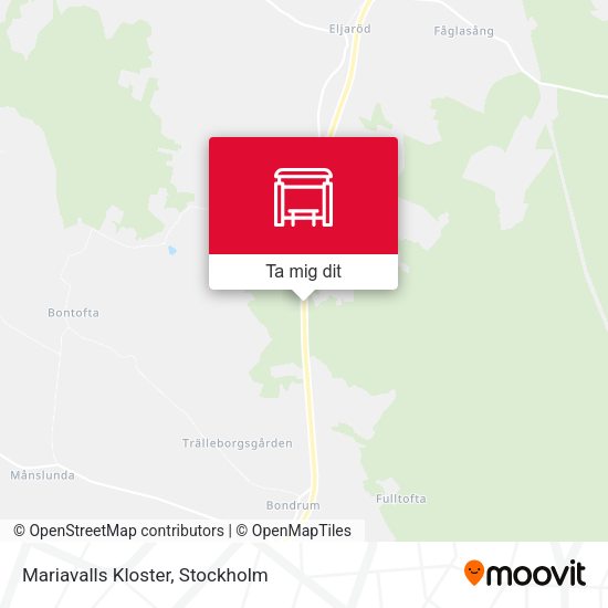 Mariavalls Kloster karta