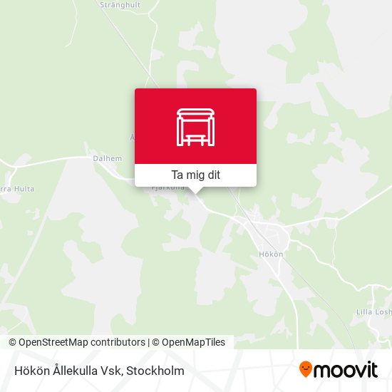 Hökön Ållekulla Vsk karta