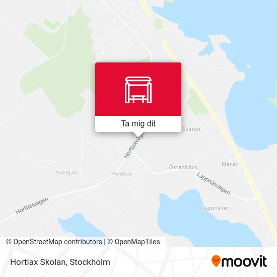 Hortlax Skolan karta