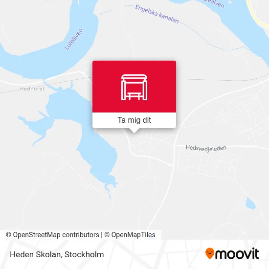 Heden Skolan karta
