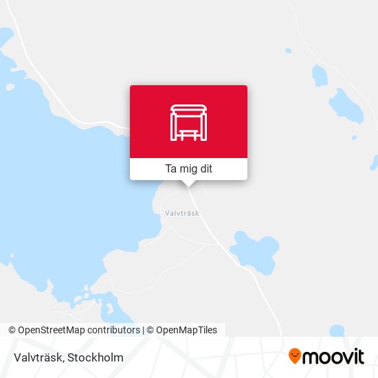 Valvträsk karta