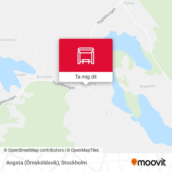 Angsta (Örnsköldsvik) karta