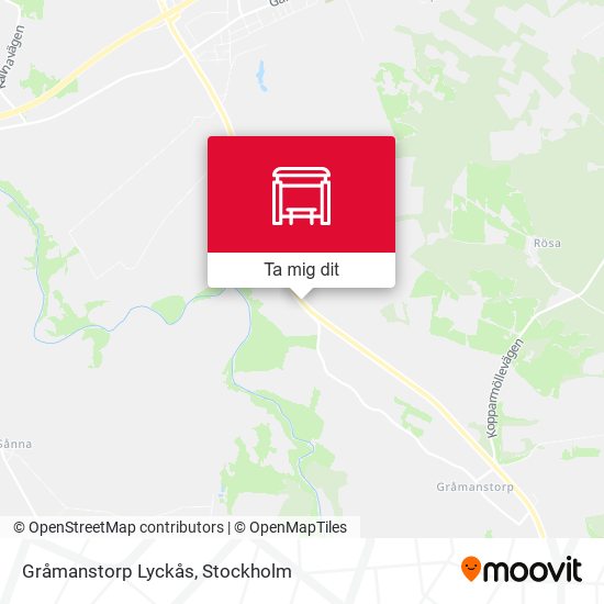 Gråmanstorp Lyckås karta