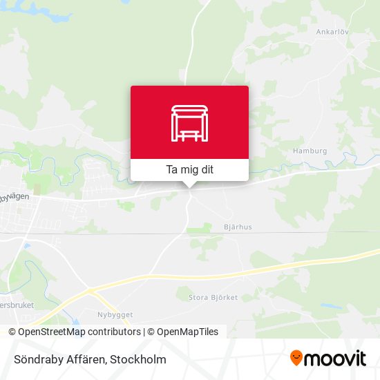 Söndraby Affären karta