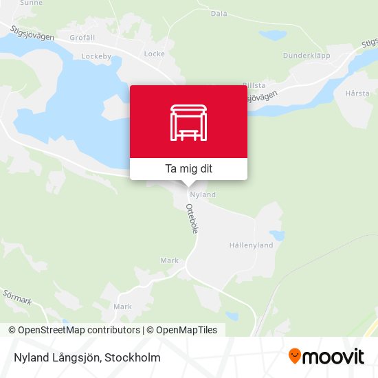 Nyland Långsjön karta