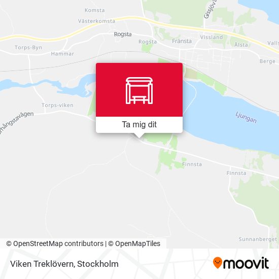 Viken Treklövern karta