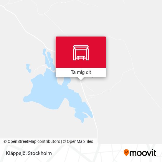 Kläppsjö karta