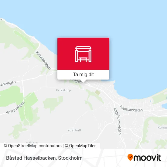 Båstad Hasselbacken karta