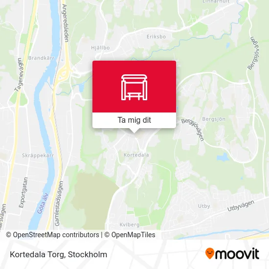 Kortedala Torg karta