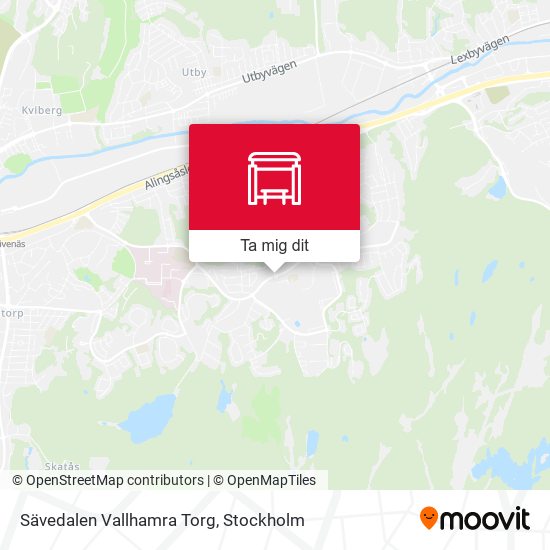 Sävedalen Vallhamra Torg karta