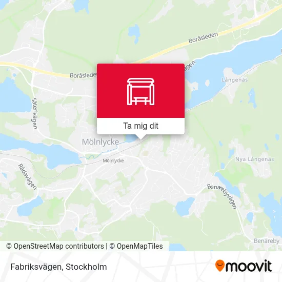 Fabriksvägen karta