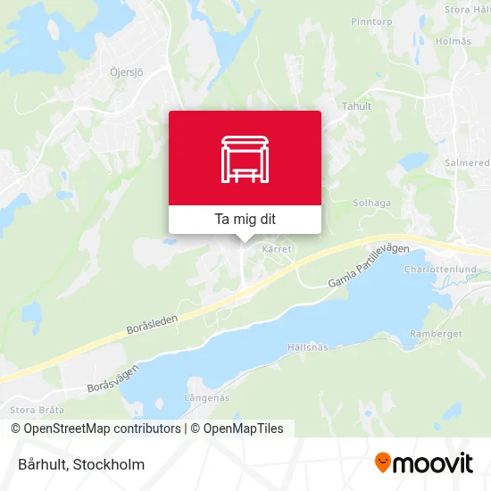 Bårhult karta