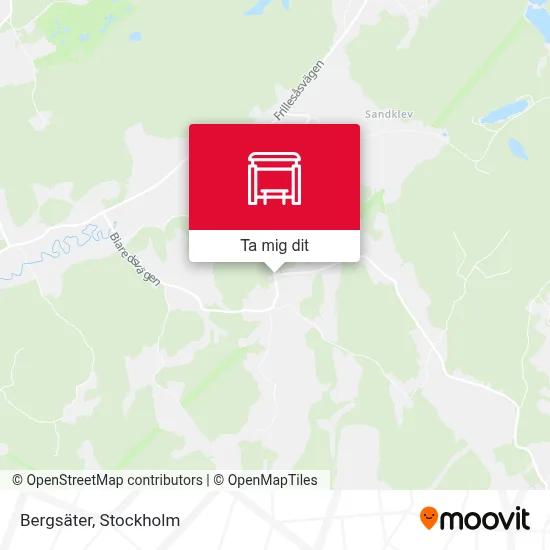 Bergsäter karta