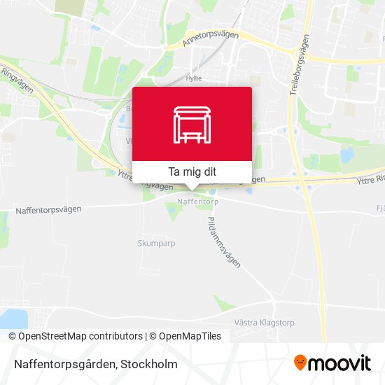 Naffentorpsgården karta