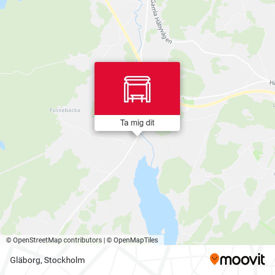 Gläborg karta