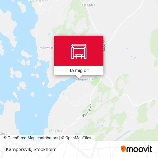 Kämpersvik karta