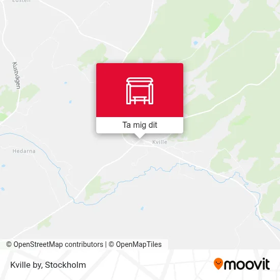Kville by karta