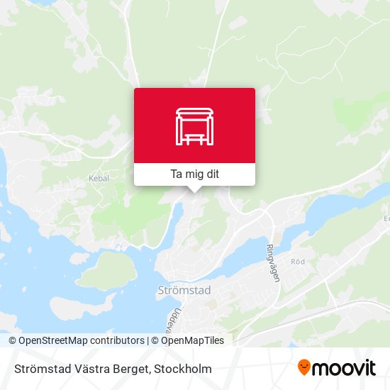 Strömstad Västra Berget karta