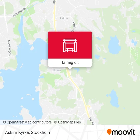 Askim Kyrka karta