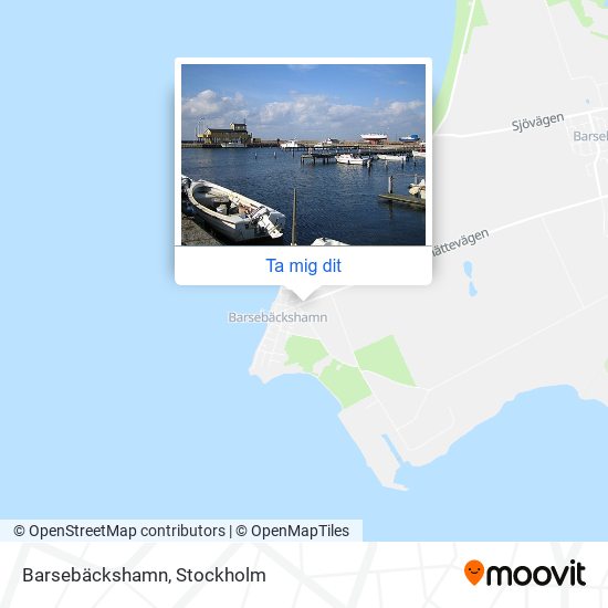 Barsebäckshamn karta