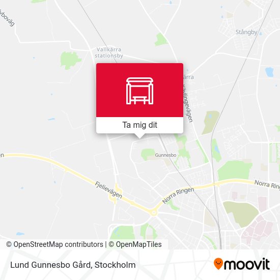 Lund Gunnesbo Gård karta