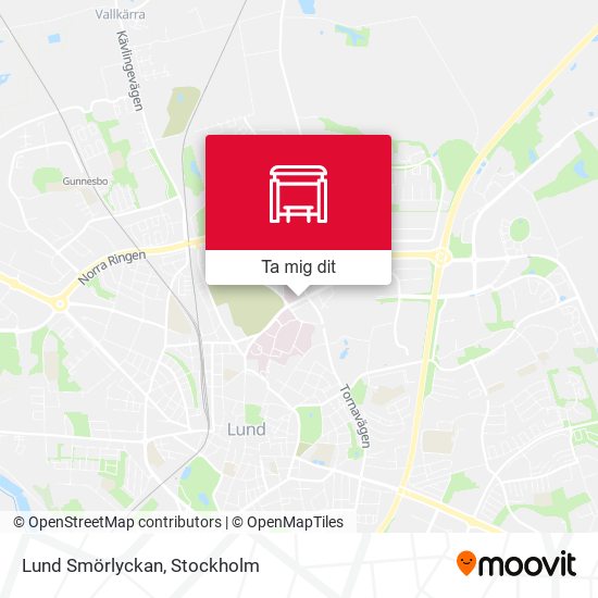 Lund Smörlyckan karta