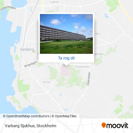 Varberg Sjukhus karta