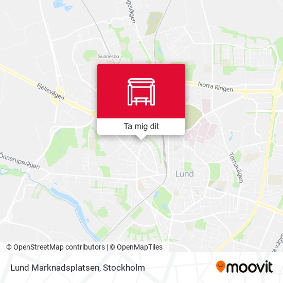 Lund Marknadsplatsen karta