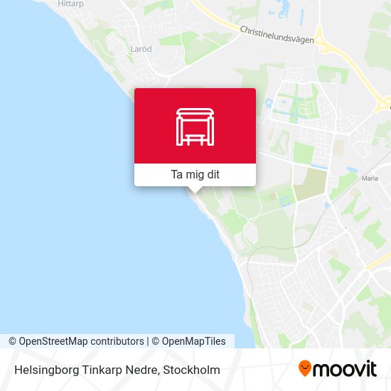 Helsingborg Tinkarp Nedre karta