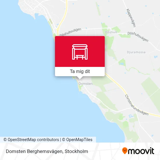 Domsten Berghemsvägen karta