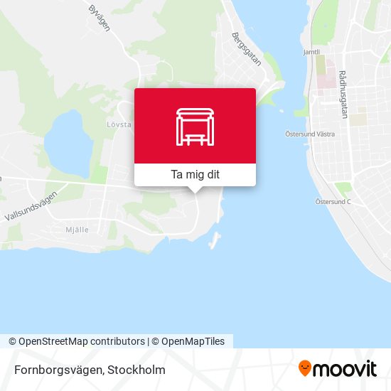 Fornborgsvägen karta