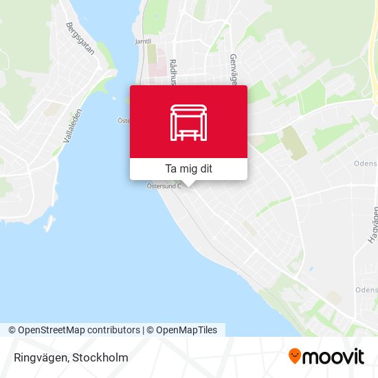 Ringvägen karta