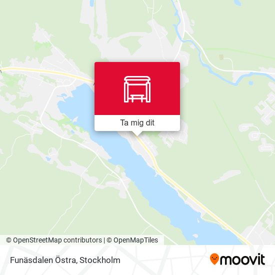 Funäsdalen Östra karta