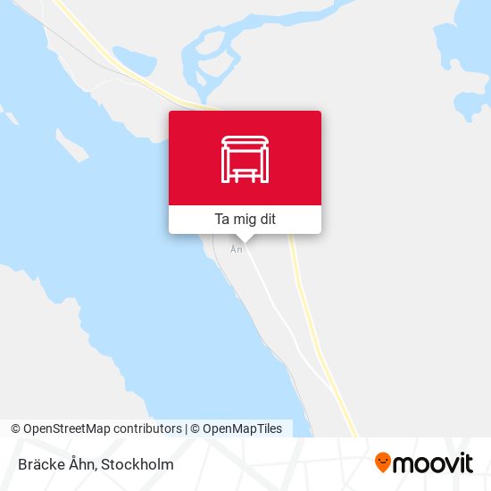 Bräcke Åhn karta