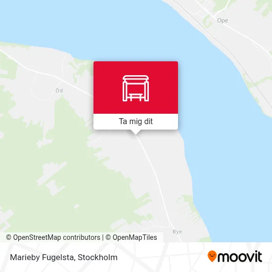 Marieby Fugelsta karta