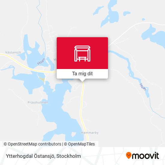 Ytterhogdal Östansjö karta