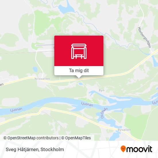 Sveg Håtjärnen karta
